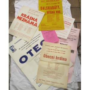 Líbeznice - soubor plakátů 1961-65
