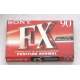 Sony FX 90 - nové magnetofonové kazety