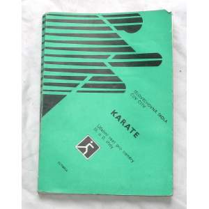 Karate - učebnice pro trenéry 1990