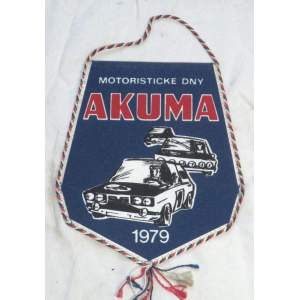 Akuma motoristické dny 1979 - vlaječka