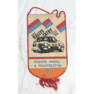 16. Rallye Tatry 1984 - vlaječka