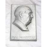 Jan Masaryk - plaketa,obraz,plastika