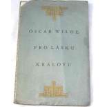 Pro lásku královu-Oscar Wilde 1925