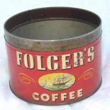 Folger's coffee - plechovka