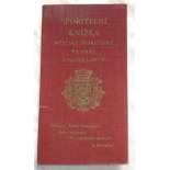 Spořitelní knížka městské spořitelny na Král. Vinohradech 1938