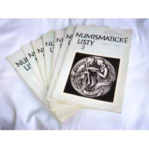 Numismatické listy 1987-88 – 7 časopisů