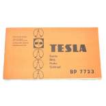 Tesla sonda BP 7723 - instrukční knížka