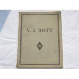 V. J. ROTT Praha – obrazový katalog zboží