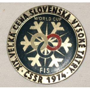 Odznak XIX. Velká cena Slovenska 1974