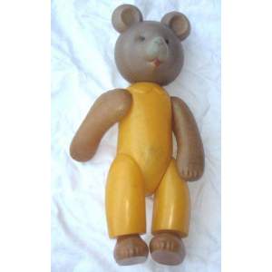 Medvěd - plastová hračka retro