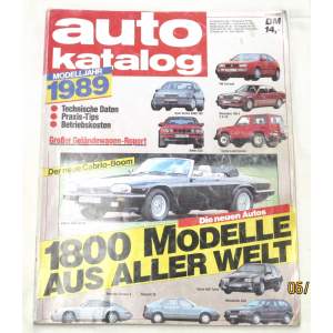 Auto katalog 1989