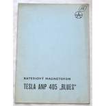 Bateriový magnetofon Tesla ANP 402 Blues