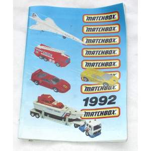 Matchbox katalog 1992