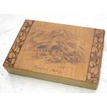 Vysoké Tatry - dřevěná krabička
