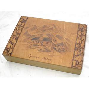 Vysoké Tatry - dřevěná krabička